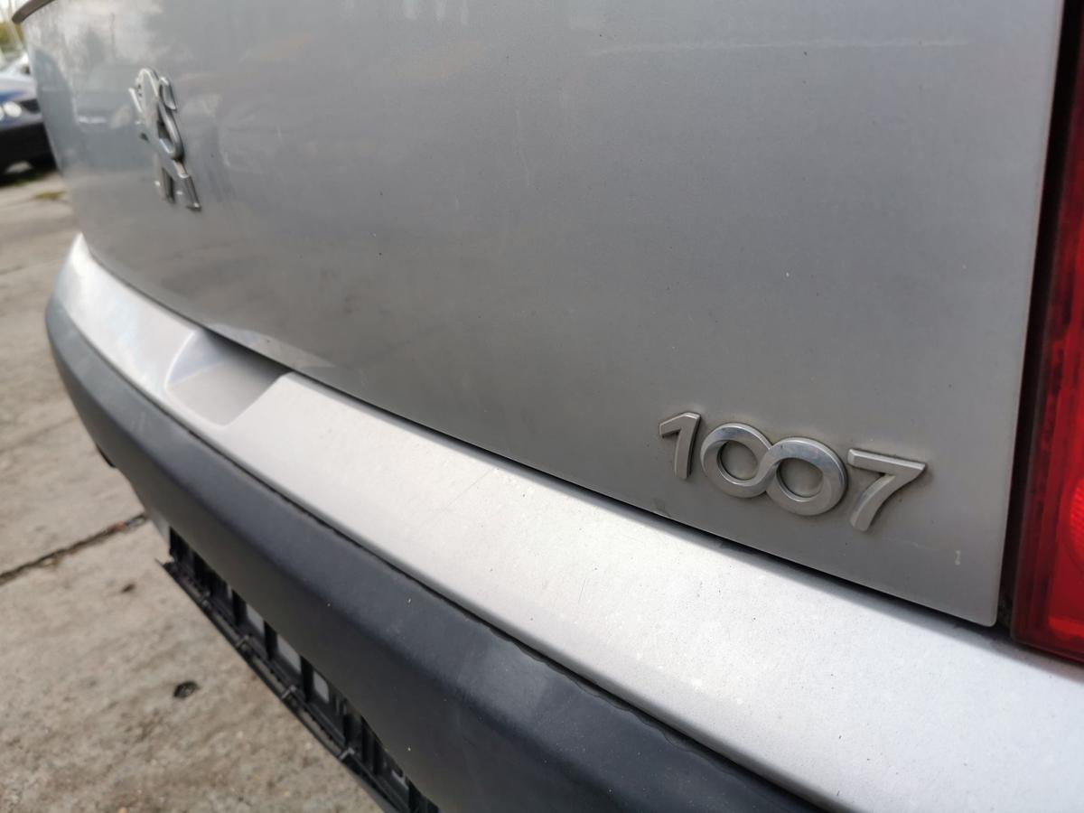 Peugeot 1007 K Heckklappe Klappe Deckel hinten Kofferklappe EZR Aluminiumgrau