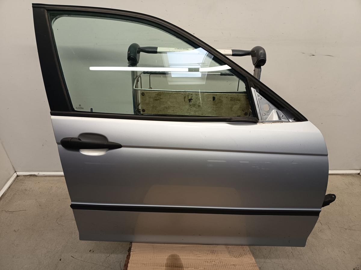 BMW E46 original T&uuml;r vorne rechts 354 Titansilber Metallic Baujahr 2001