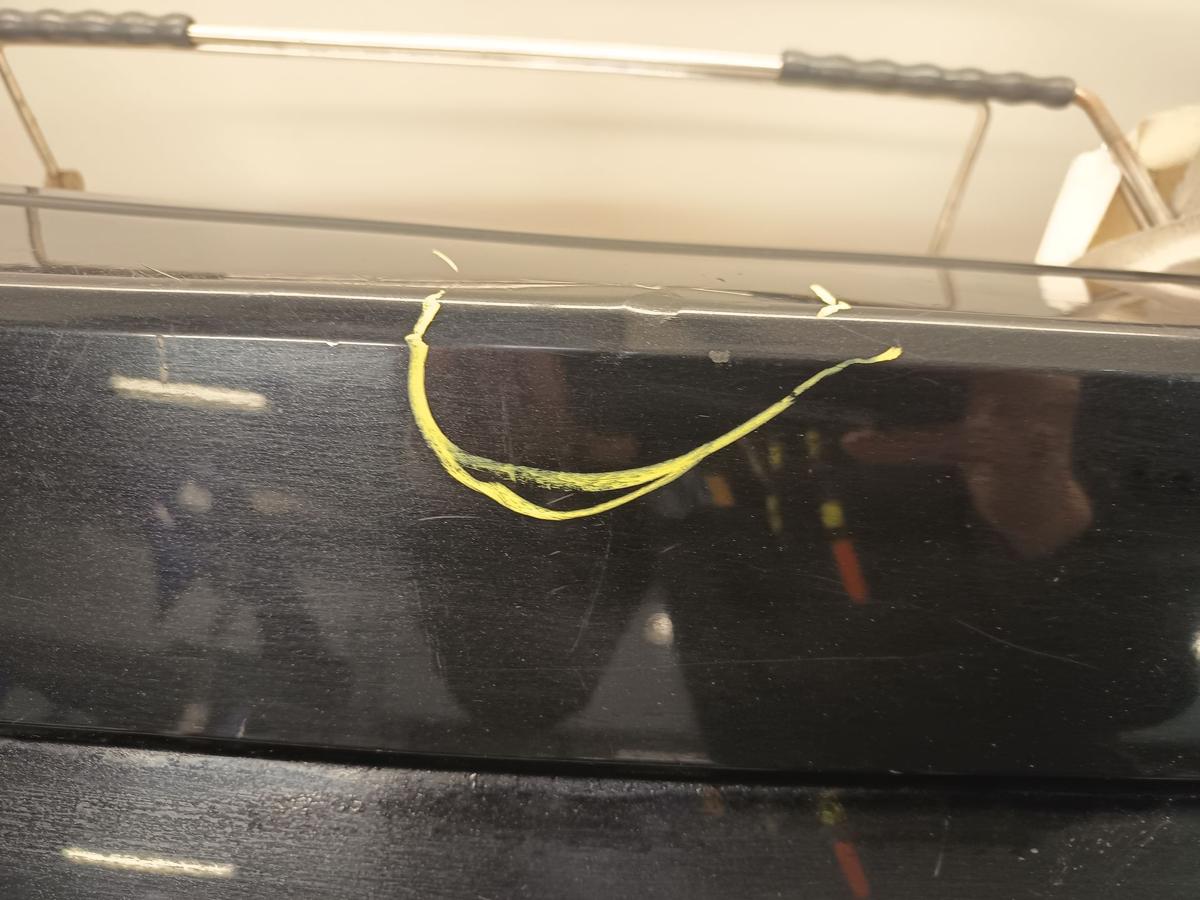 Skoda Superb 3V Kombi orig Stoßfänger hinten mit PDC LF9R Black Magic Bj 2016