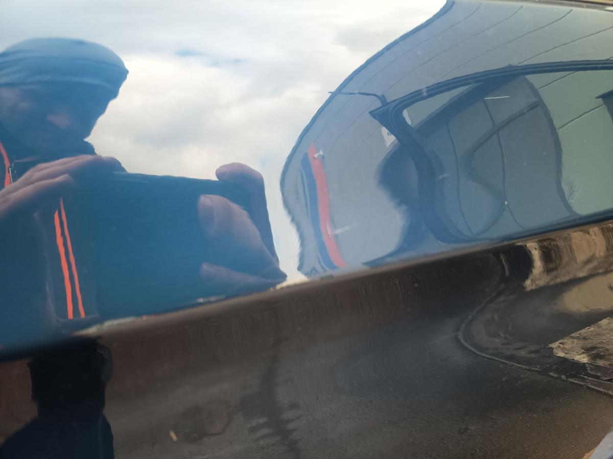 BMW 3er E91 Touring original T&uuml;r hinten rechts Fond Roh A07 Mysticblau Bj 2006