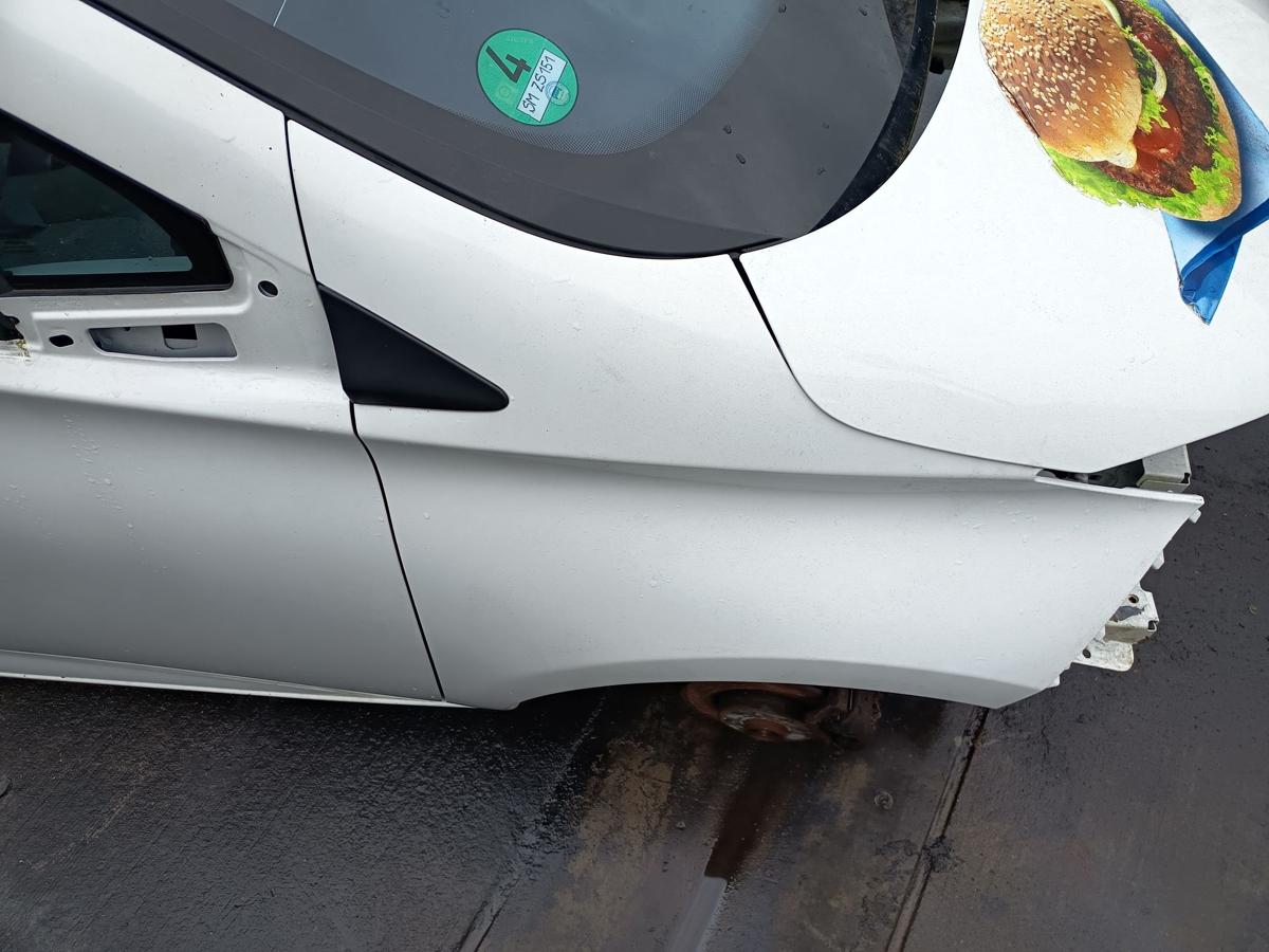 Renault Zoe original Kotfl&uuml;gel rechts OY369 Arktis Weiss Baujahr 2014