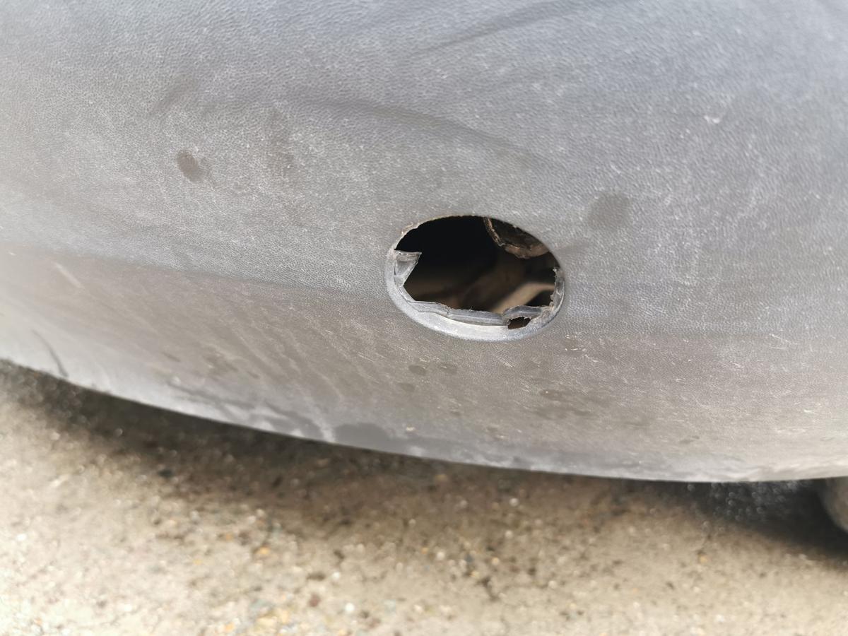 VW Golf V 5 Stossfänger Stossstange Bumper hinten 3 Türer LA7W Reflexsilber Met VW Golf V 5 Stossfänger Stossstange Bumper hinten 3 Türer LA7W Reflexsilber Met