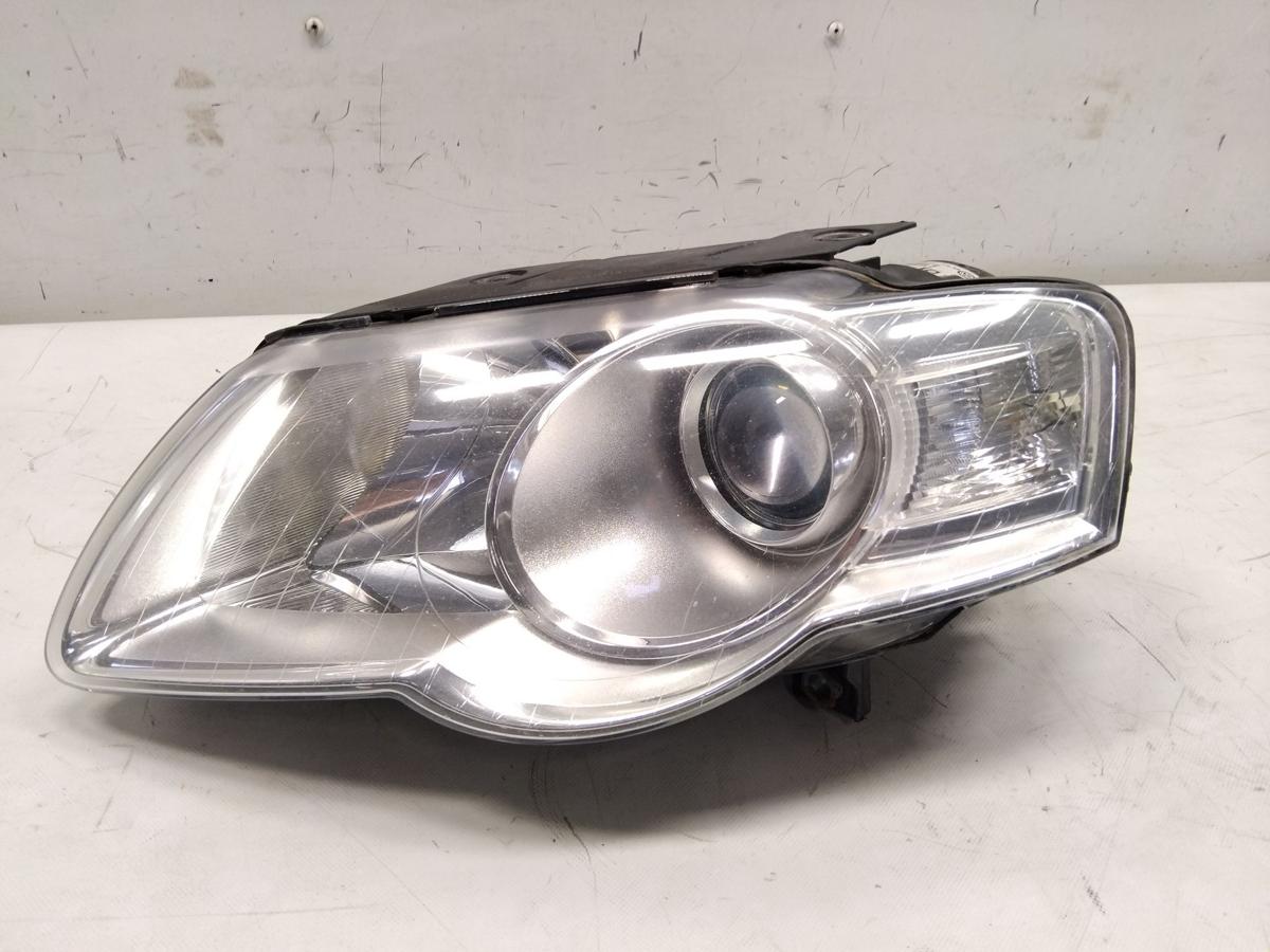 VW Passat 3C original Scheinwerfer vorn links Halogen mit LWR Valeo BJ2009