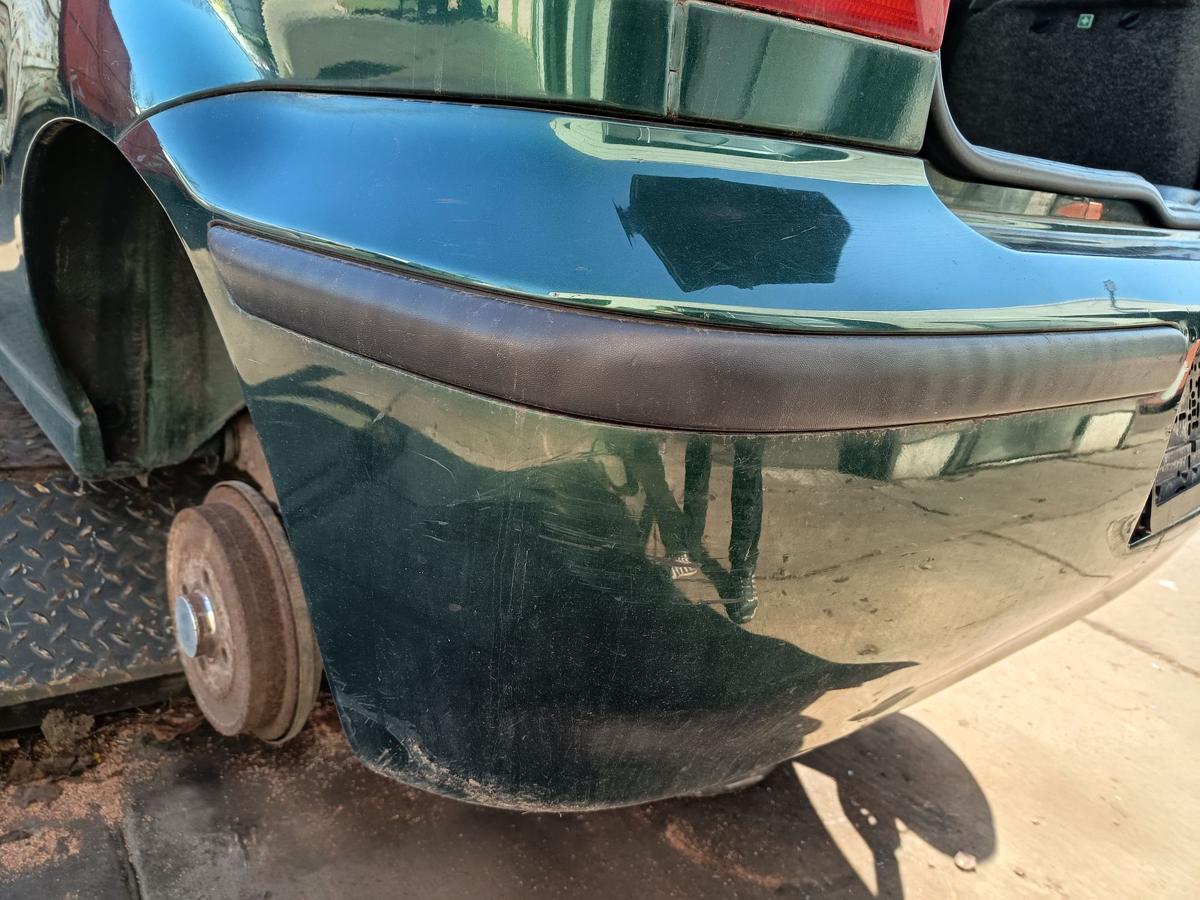 VW Polo 6N2 original Sto&szlig;stange hinten LD6D Gr&uuml;n Baujahr 1997