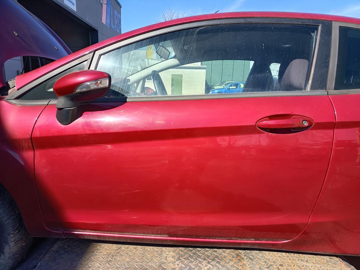 Ford Fiesta MK7 original T&uuml;r links Hot Magenta vor Facelift Baujahr 2009