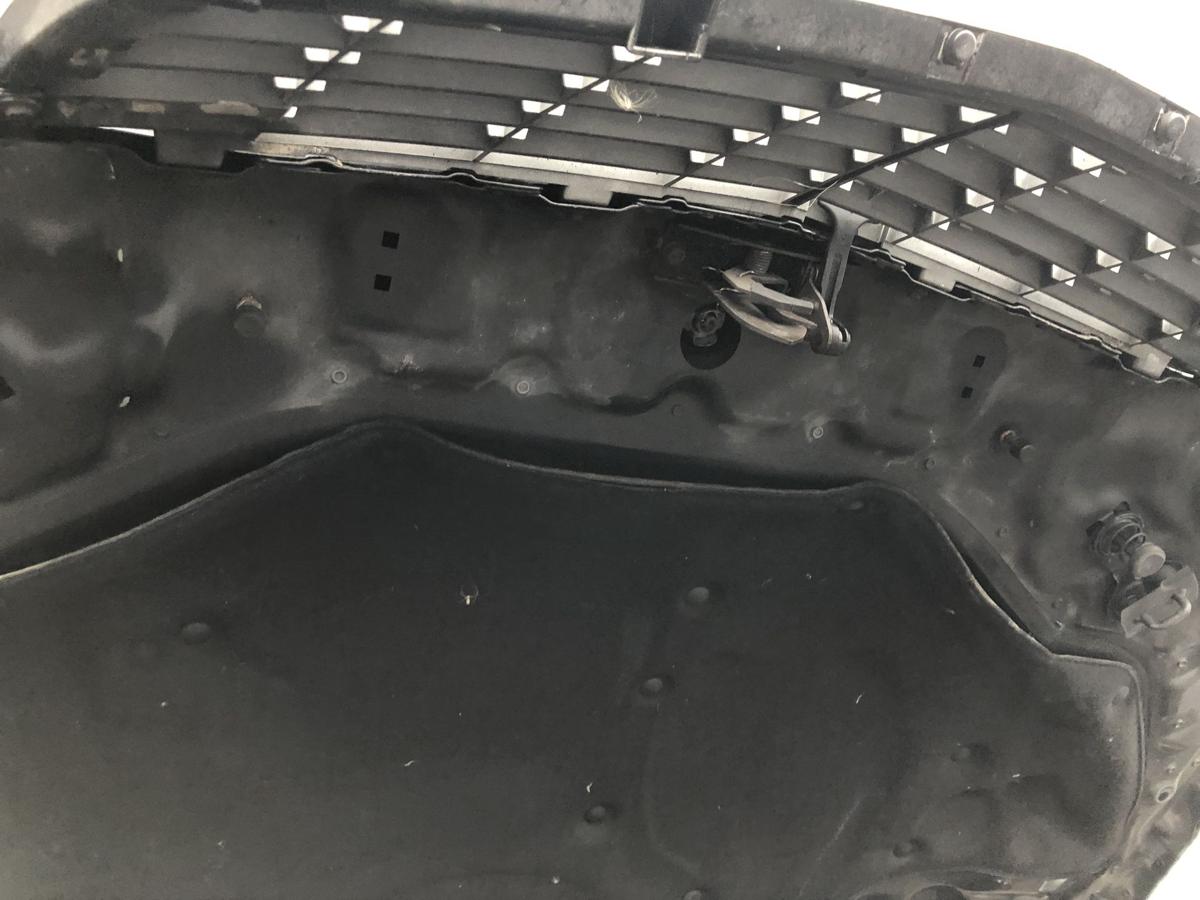 Mercedes W211 S211 E Klasse Motorhaube Bonnet besch&auml;digt ohne Grill schwarz