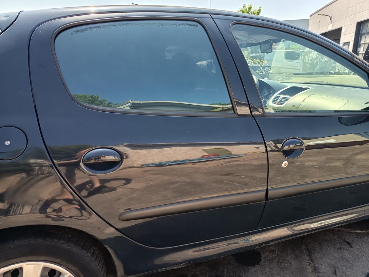 Peugeot 206+ orig Tür hinten rechts 5türer KTG Grau Hurricane Bj 2009