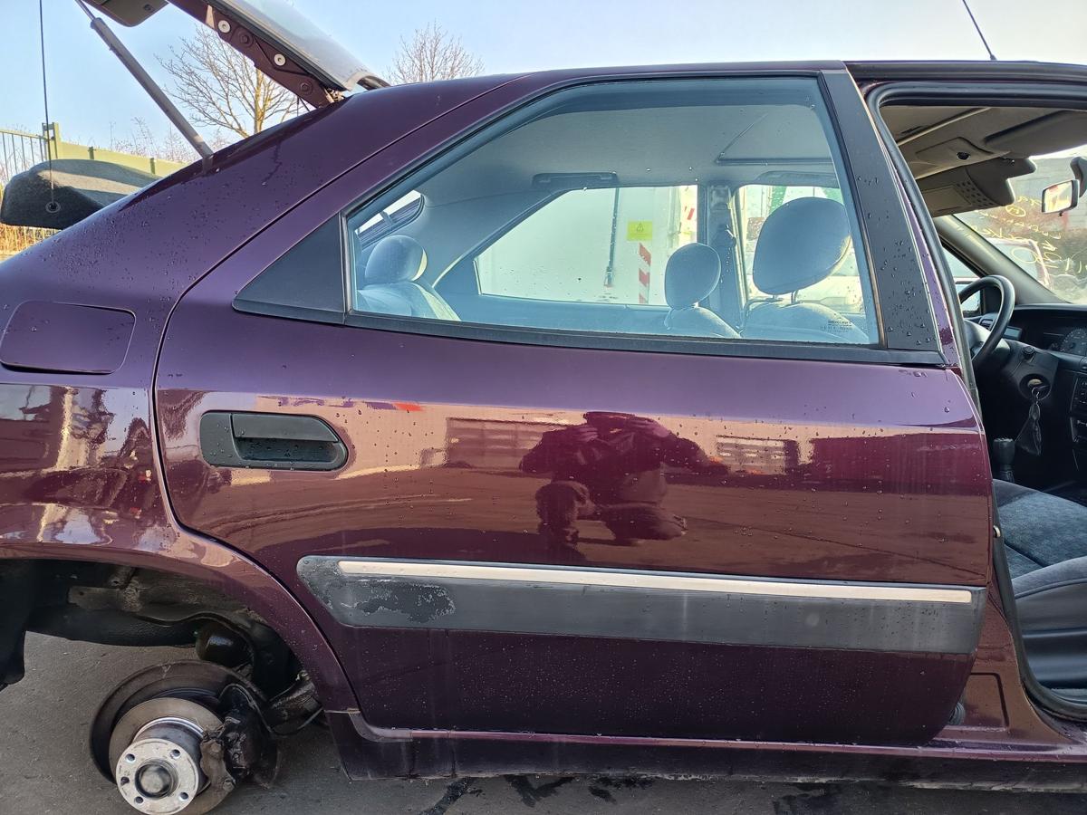 Citroen Xantia X1 Limo original T&uuml;r hinten rechts Fond KJN Impulsionrot Bj 1996