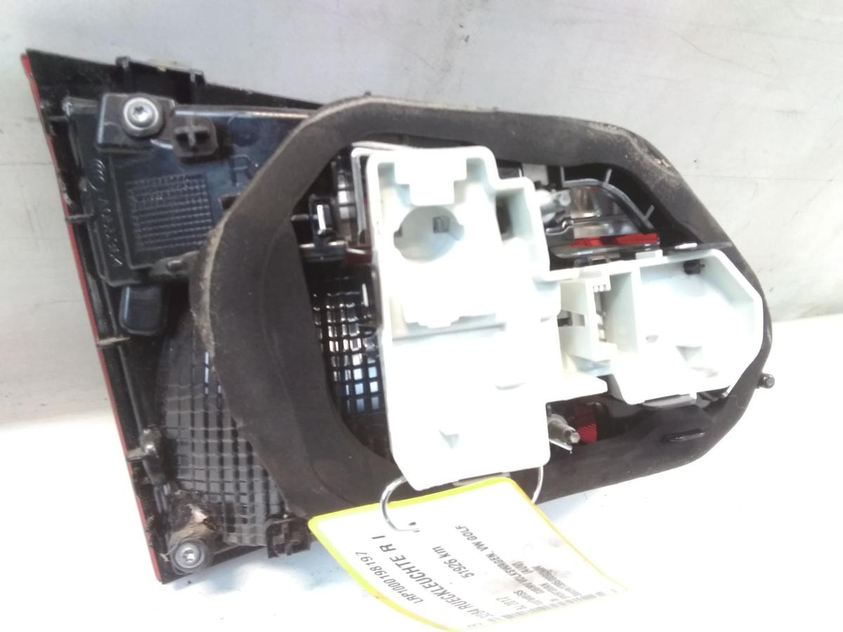 VW Golf Sportsvan original R&uuml;ckleuchte Heckleuchte innen rechts Bj.2017