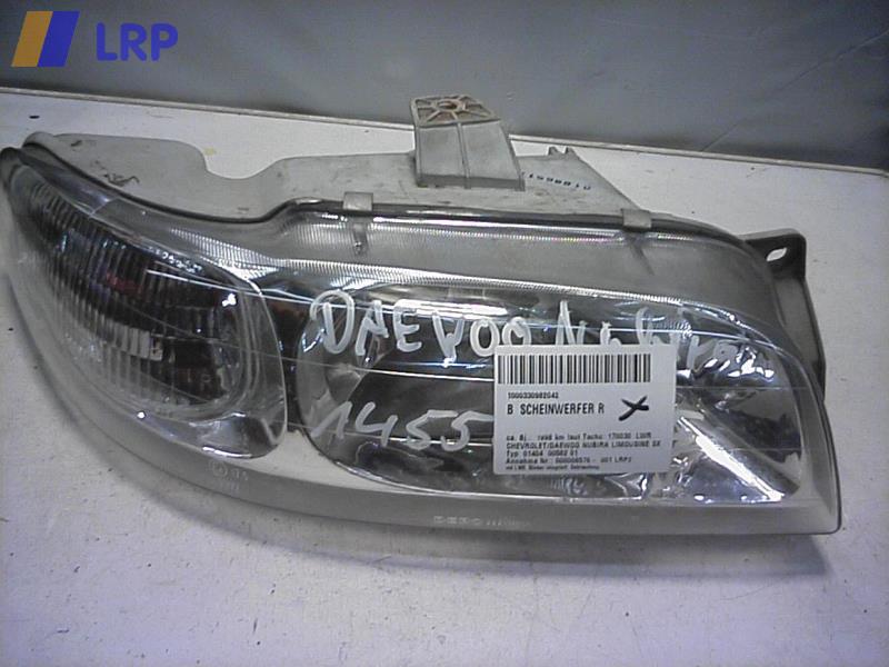 Daewoo Nubira BJ 1998 vorn Scheinwerfer rechts Lampe Depo