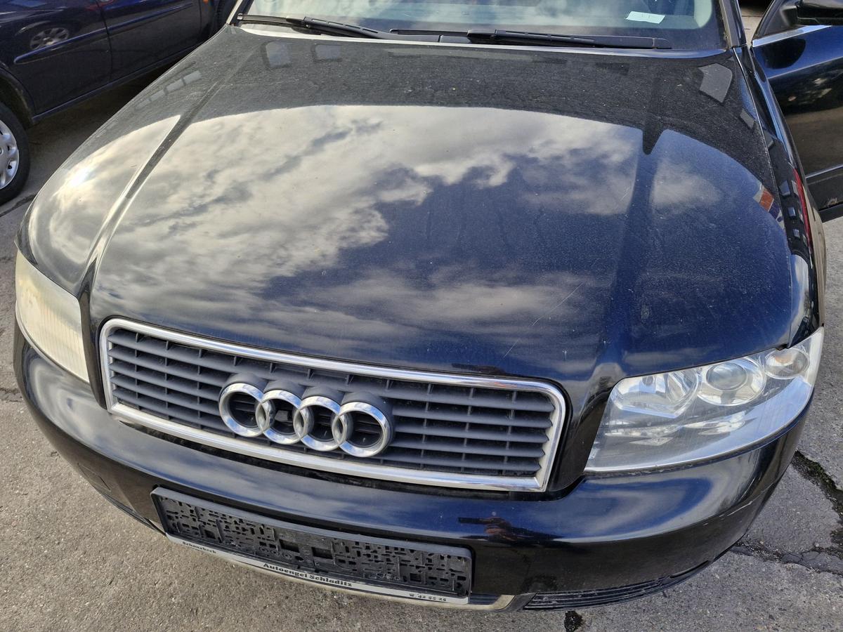 Audi A4 8E B6 BJ00-04 Motorhaube Frontklappe LY9B Brillantschwarz Deckel vorn