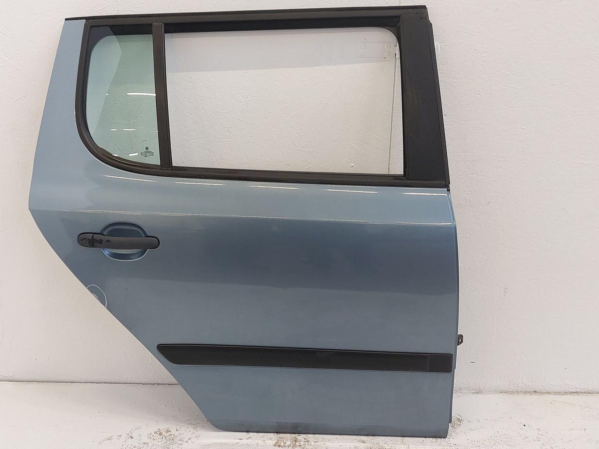 Skoda Fabia 5J T&uuml;r hinten rechts Fondt&uuml;r 5-t&uuml;rer 2006-2014 LF5X grau