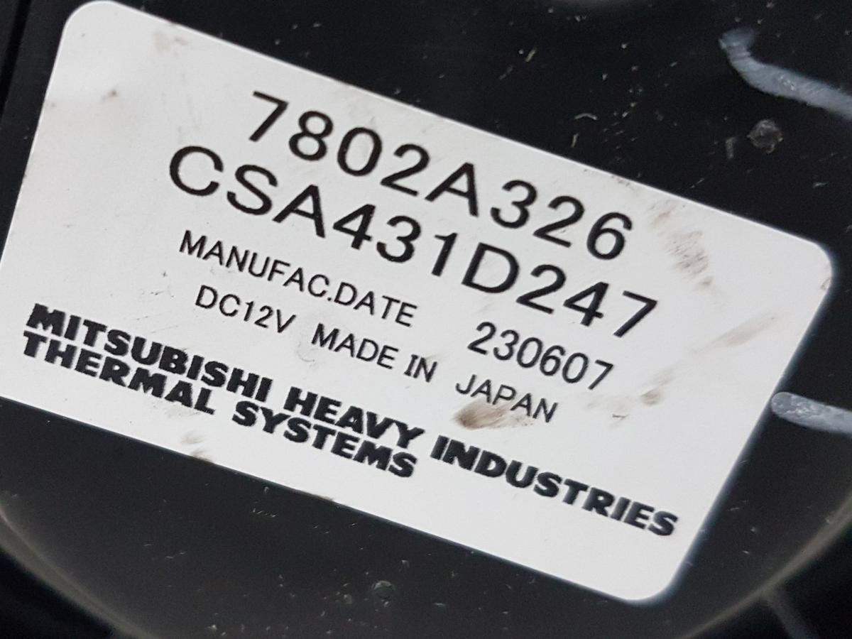 Mitsubishi Eclipse Cross Gebl&auml;semotor Bj2023 7802A326 Heizungsgebl&auml;se