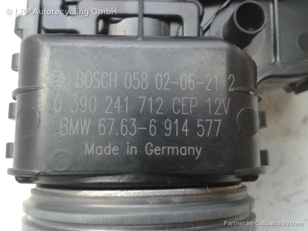 BMW 3er Compact E46 BJ2002 Wischermotor vorn 67636914577 Bosch 0390241712