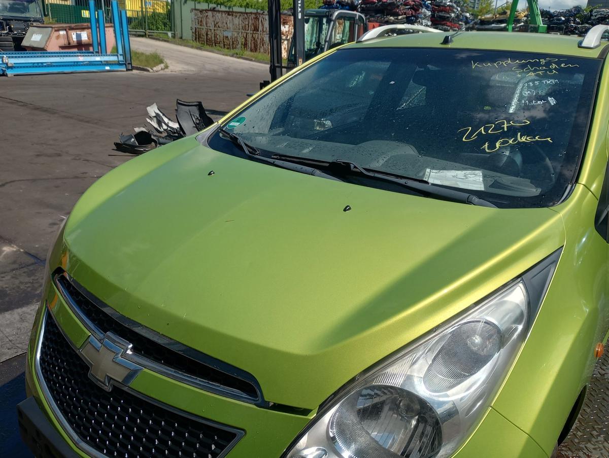 Chevrolet Spark M300 orig Motorhaube Klappe Front Grün Bj 2010