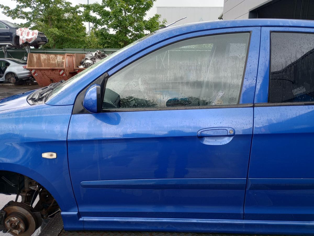 Kia Picanto I orig Tür vorn links Fahrer (Roh) NSW T3 Kobaltblau Bj 2006