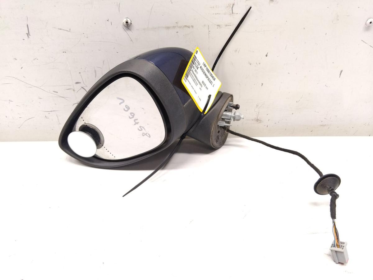 Ford Fiesta JA8 original Au&szlig;enspiegel links elektrisch&beheizt Atlantikblau BJ11