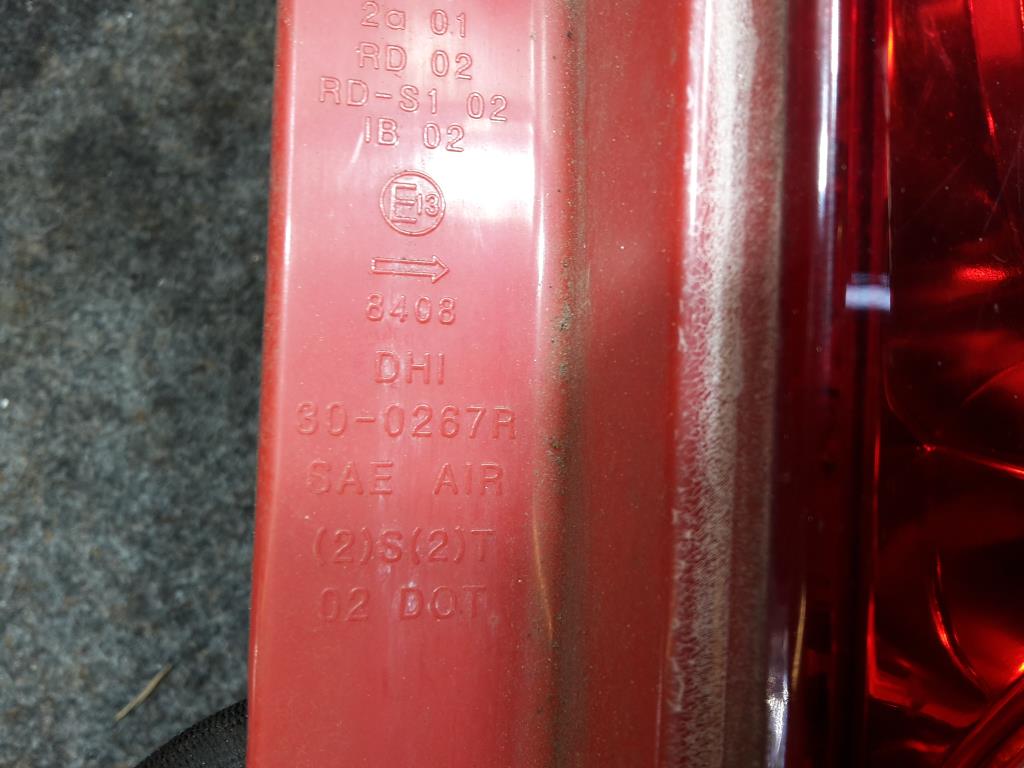 Daewoo Kalos R&uuml;cklicht rechts R&uuml;ckleuchte Heckleuchte 02-05 BJ 2004