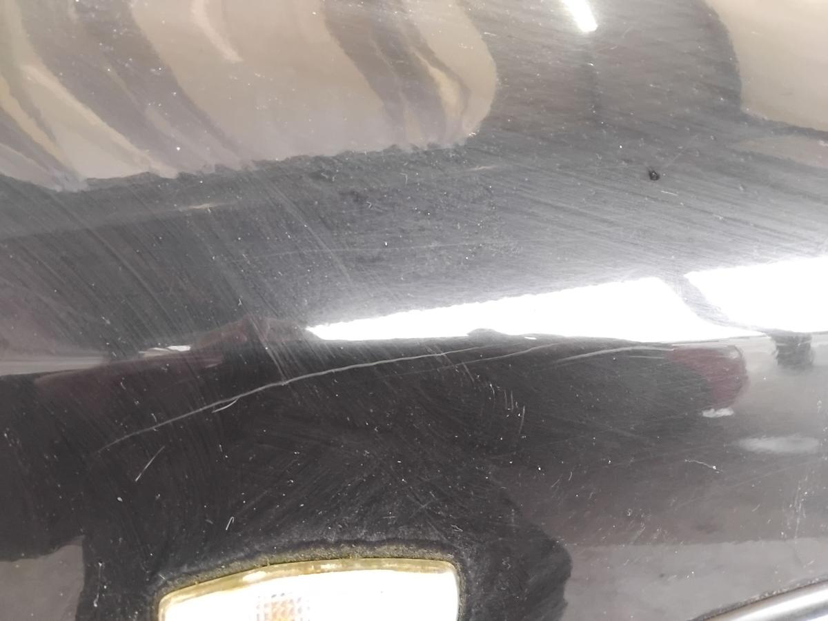 Hyundai Tucson JM original Kotfl&uuml;gel vorn rechts schwarz EB mit Beplankung BJ06