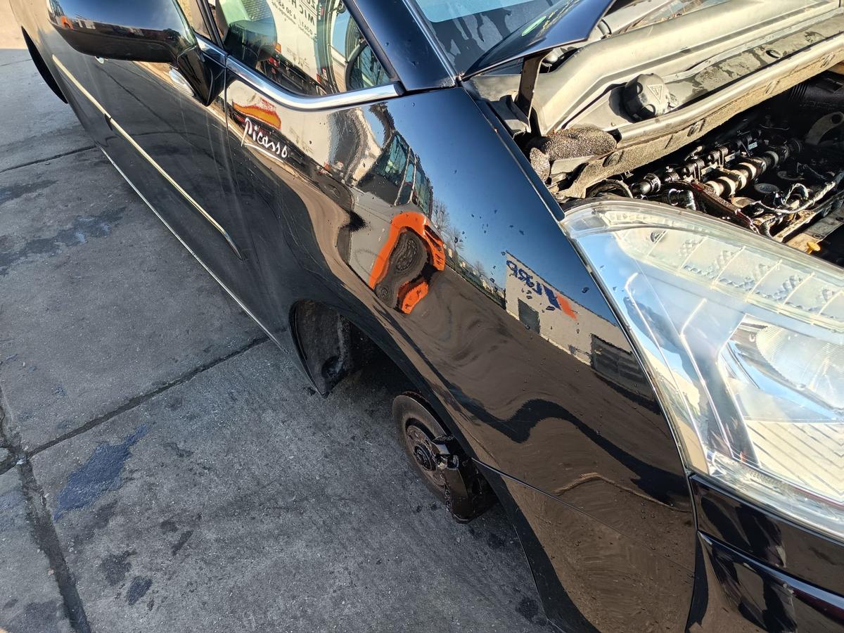 Citroen C4 Picasso original Kotfl&uuml;gel rechts Seitenteil EXY Onyxschwarz Bj 2010