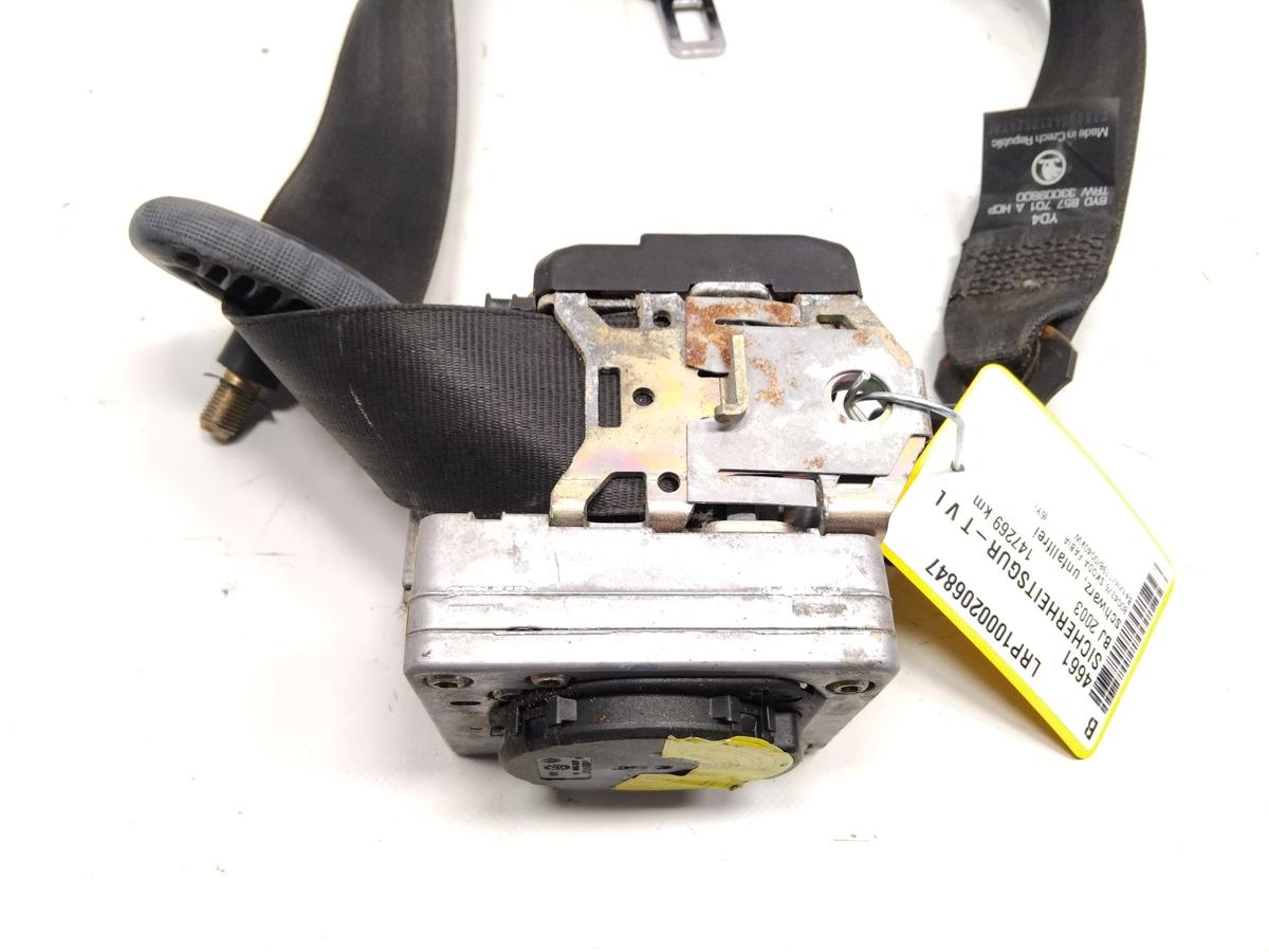 Skoda Fabia 1 6Y original Sicherheitsgurt vorn links schwarz unfallfrei Bj.2003