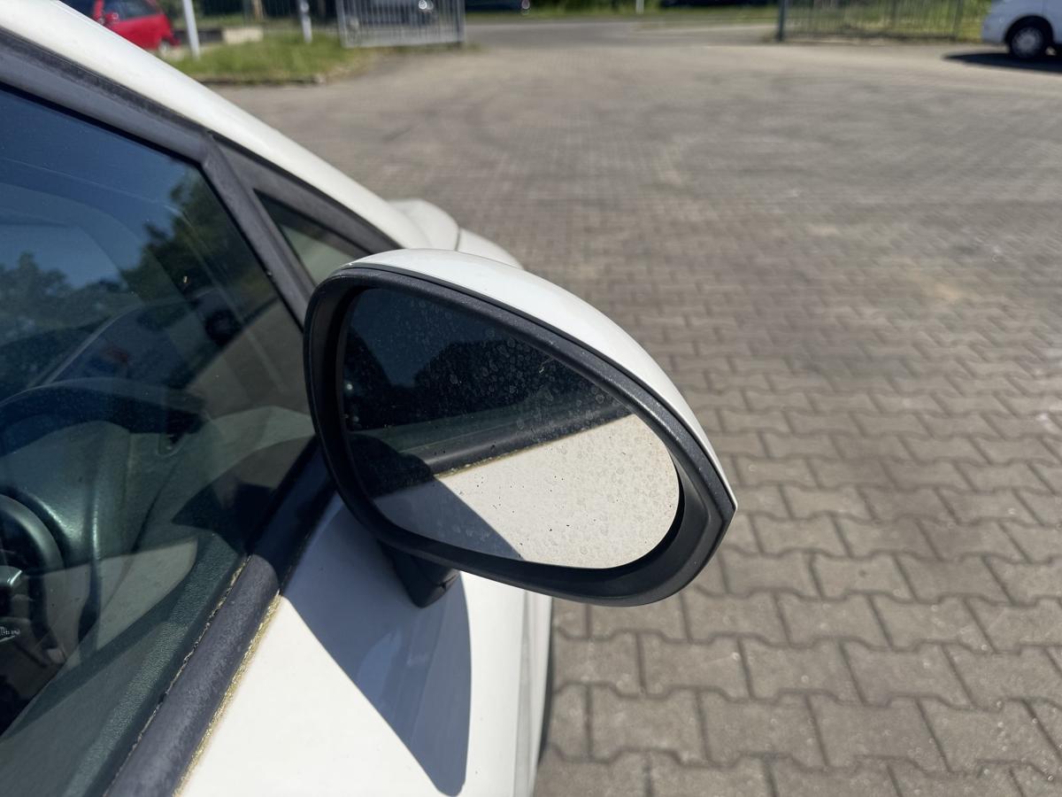 Seat Leon 1P original Au&szlig;enspiegel rechts LB9A Candyweiss elektrisch verstellbar und heizbar Bj.2010