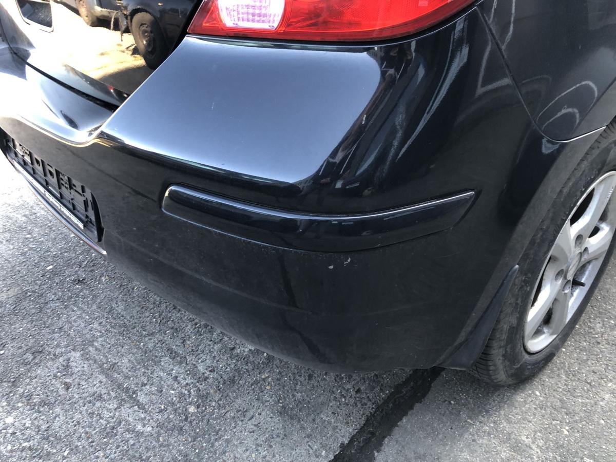 Nissan Tiida C11 Sto&szlig;f&auml;nger hinten Hecksch&uuml;rze f&uuml;r 5 t&uuml;rer KH3 Superblack