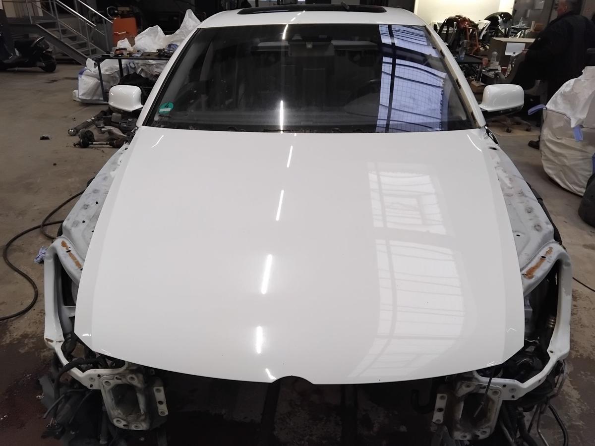 VW Phaeton GP3 GB4 original Motorhaube Deckel vorn Campanellaweiss LR9A BJ2011