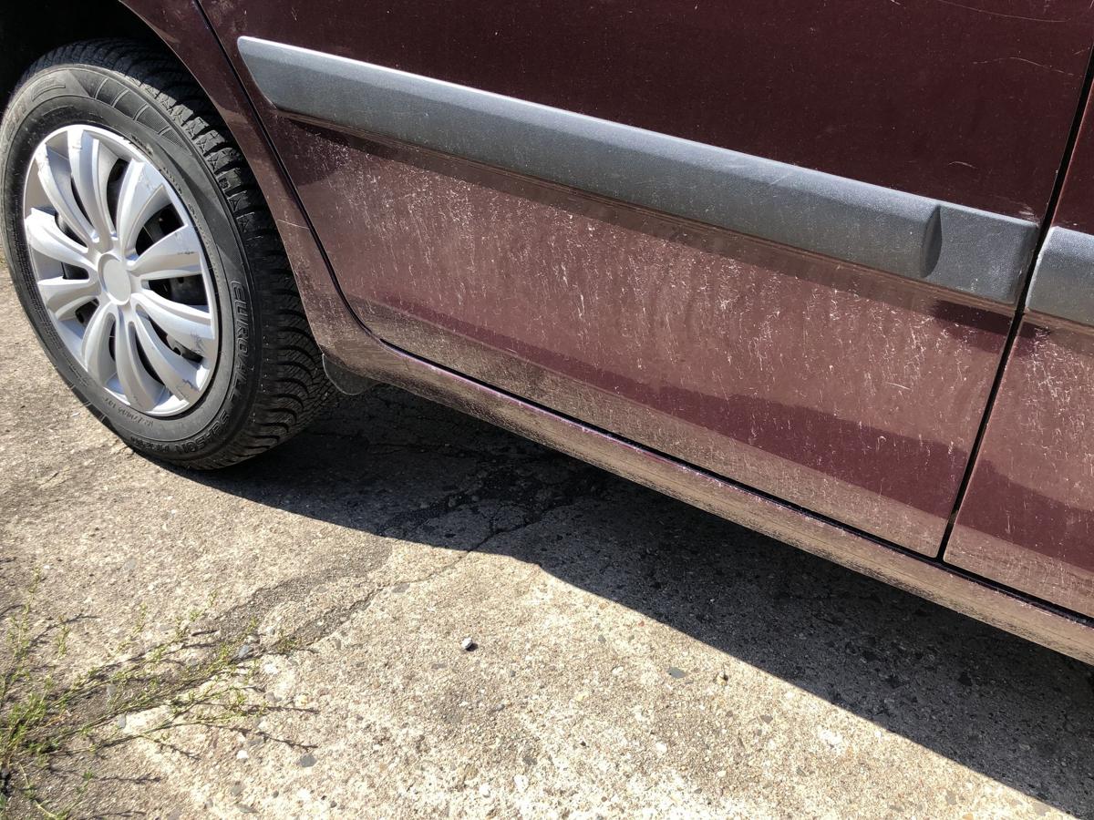 Skoda Fabia 5J Tür hinten rechts Fondtür 5trg Rohbau 9893 LF3X Rosso Brunello