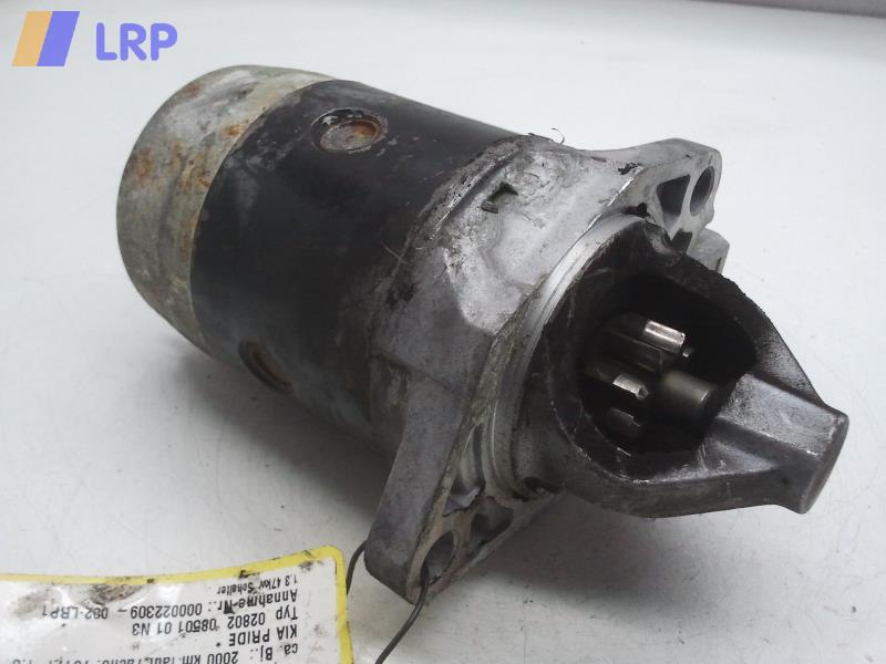 Kia Pride DA Kombi Anlasser Starter M04686 MANDO 1.3 47kW B3 BJ2000