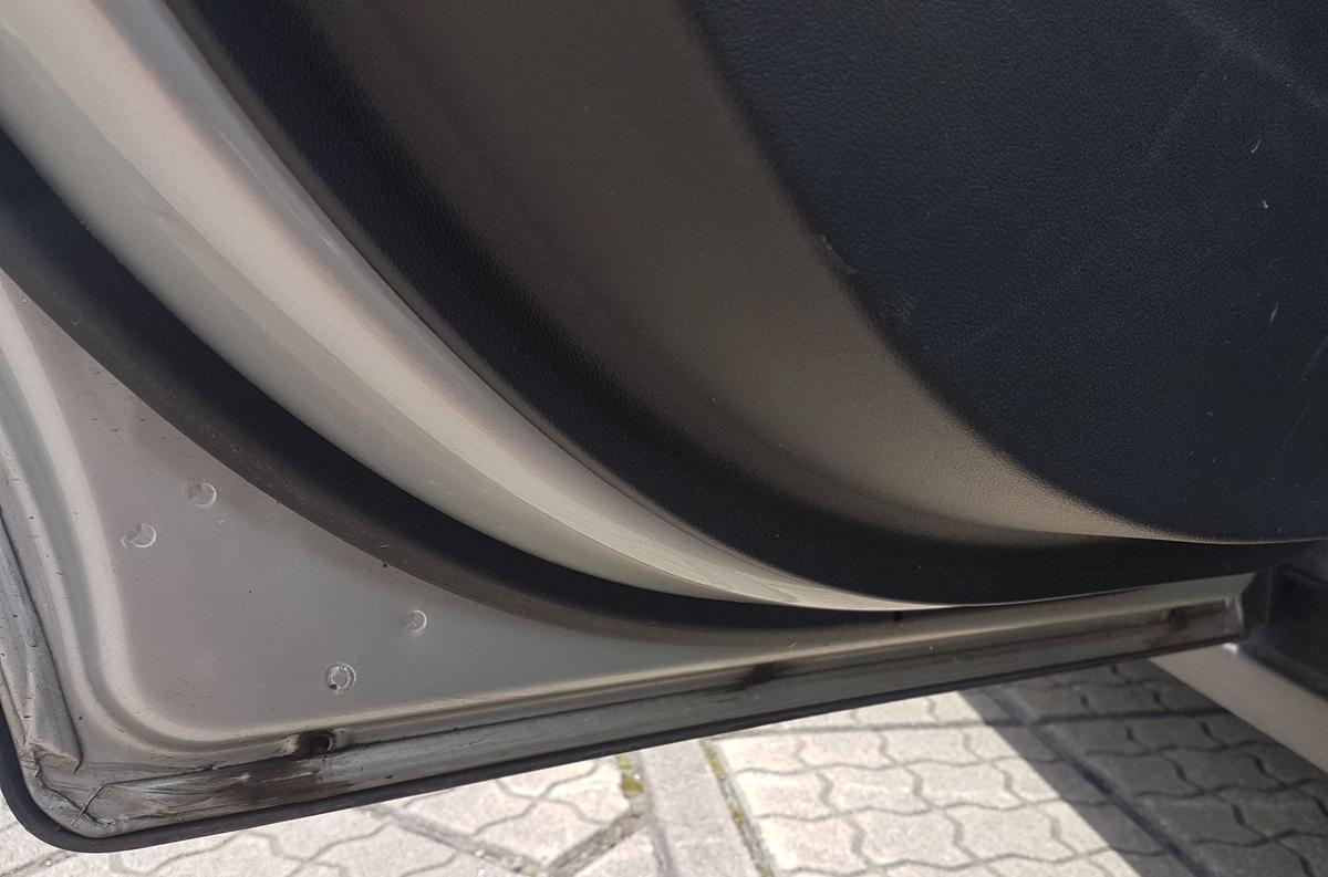 Opel Crossland X T&uuml;r hinten links in Z176 Argonsilber Metallic Bj2018 Rohbaut&uuml;r