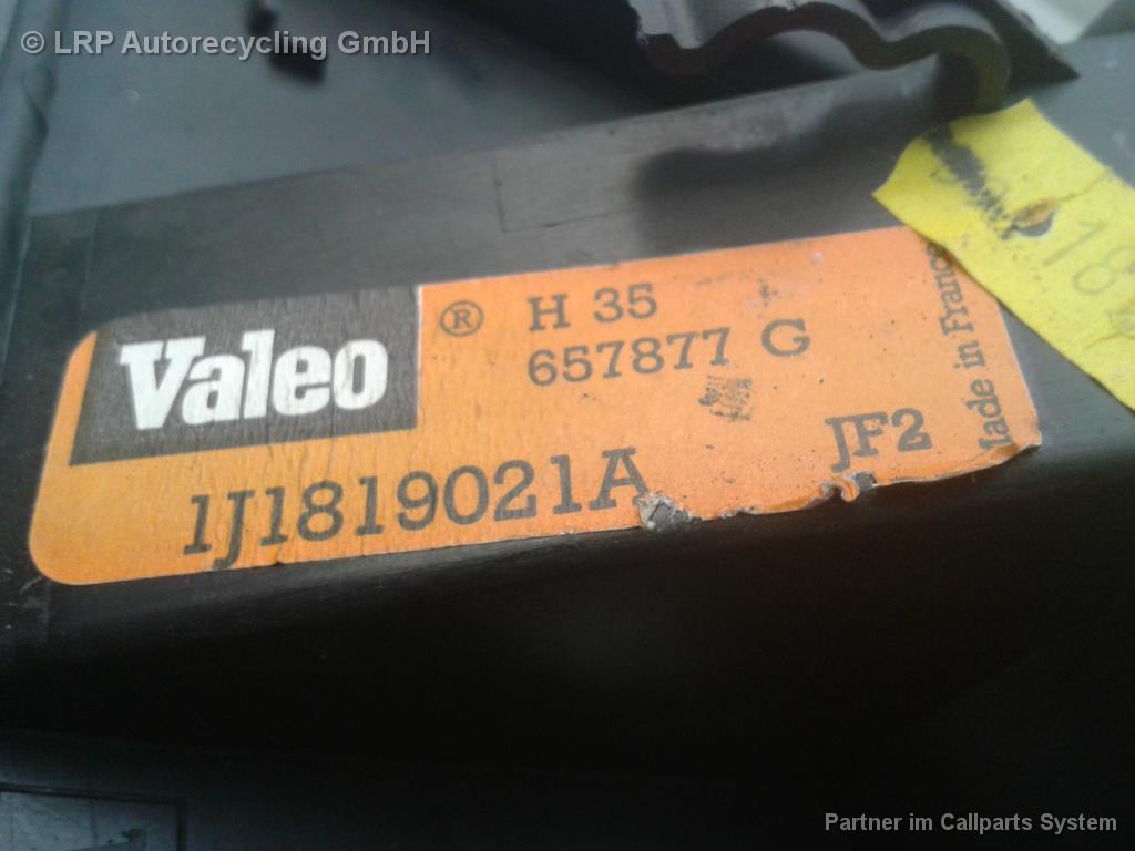 VW Lupo original Gebläsemotor 657877G VALEO BJ1998