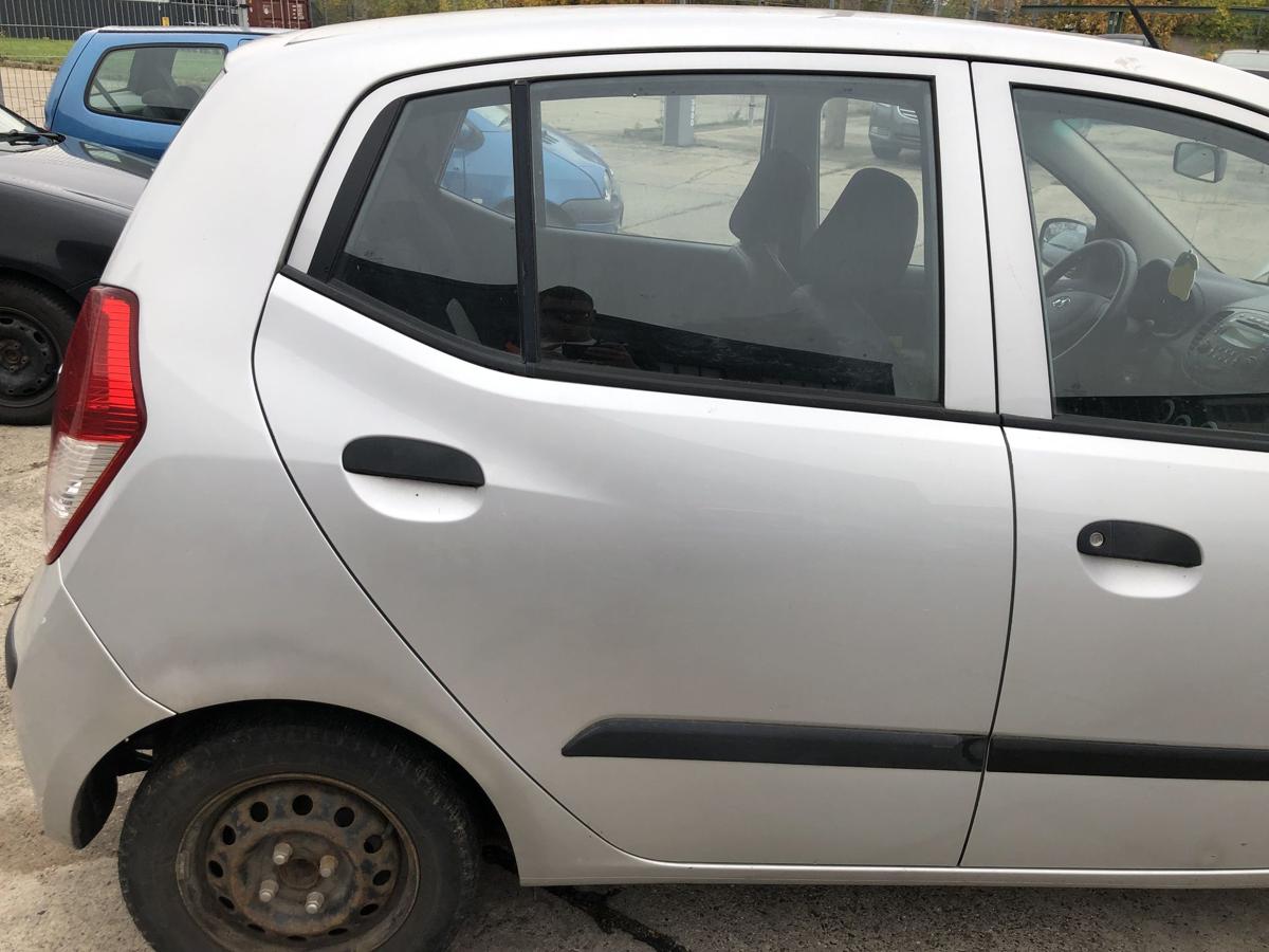 Hyundai i10 PA Tür hinten rechts Fondtür Rohbau HD Sleek Silver Metallic