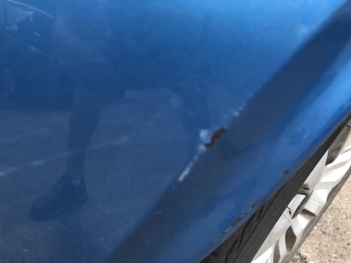 Ford KA RU8 Stoßfänger hinten Heckschürze Dive Blau Heckstoßstange Schürze Heck