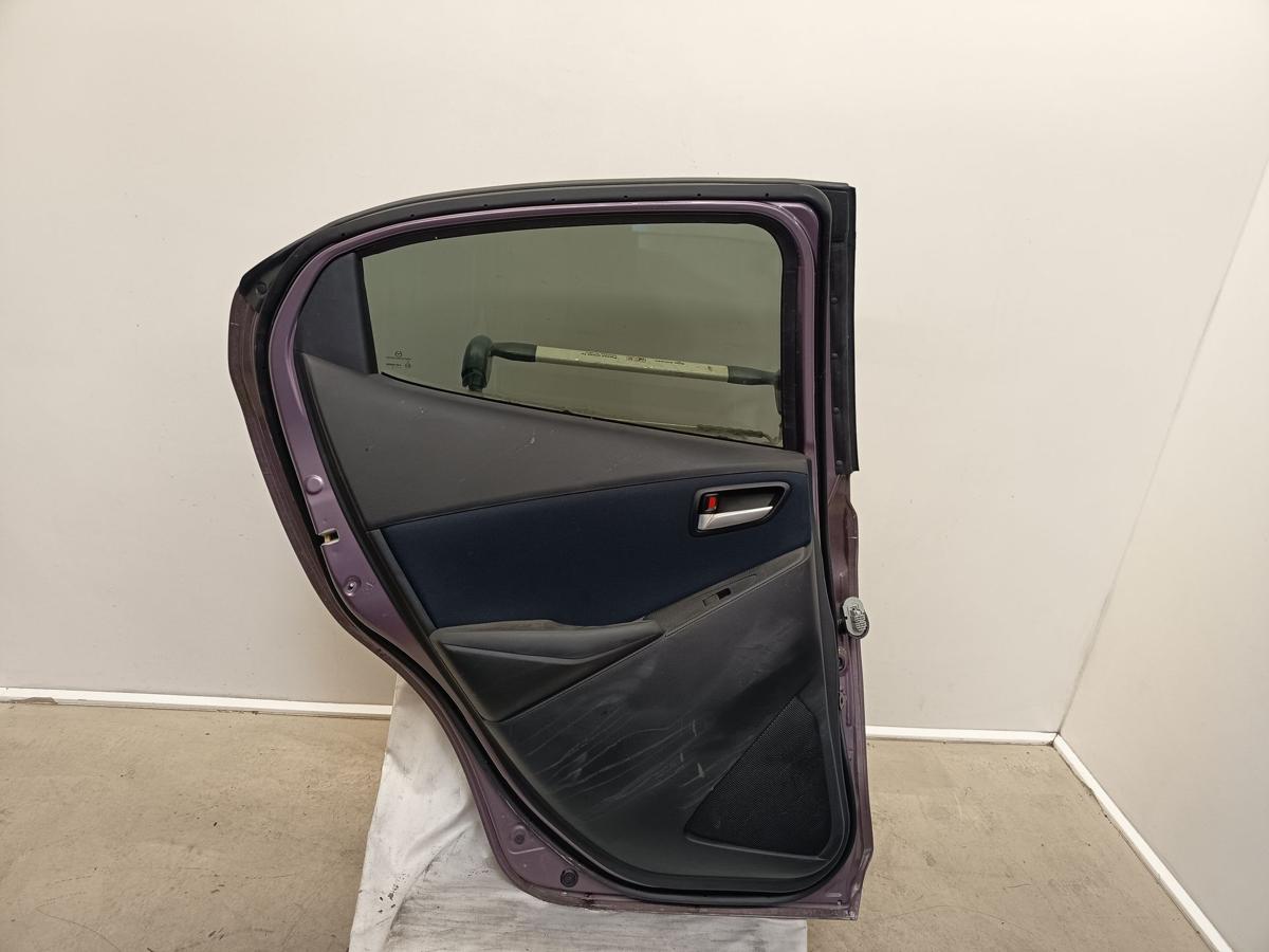 Mazda 2 III DJ orig Tür hinten links 44R Smoky Rose Bj 2015