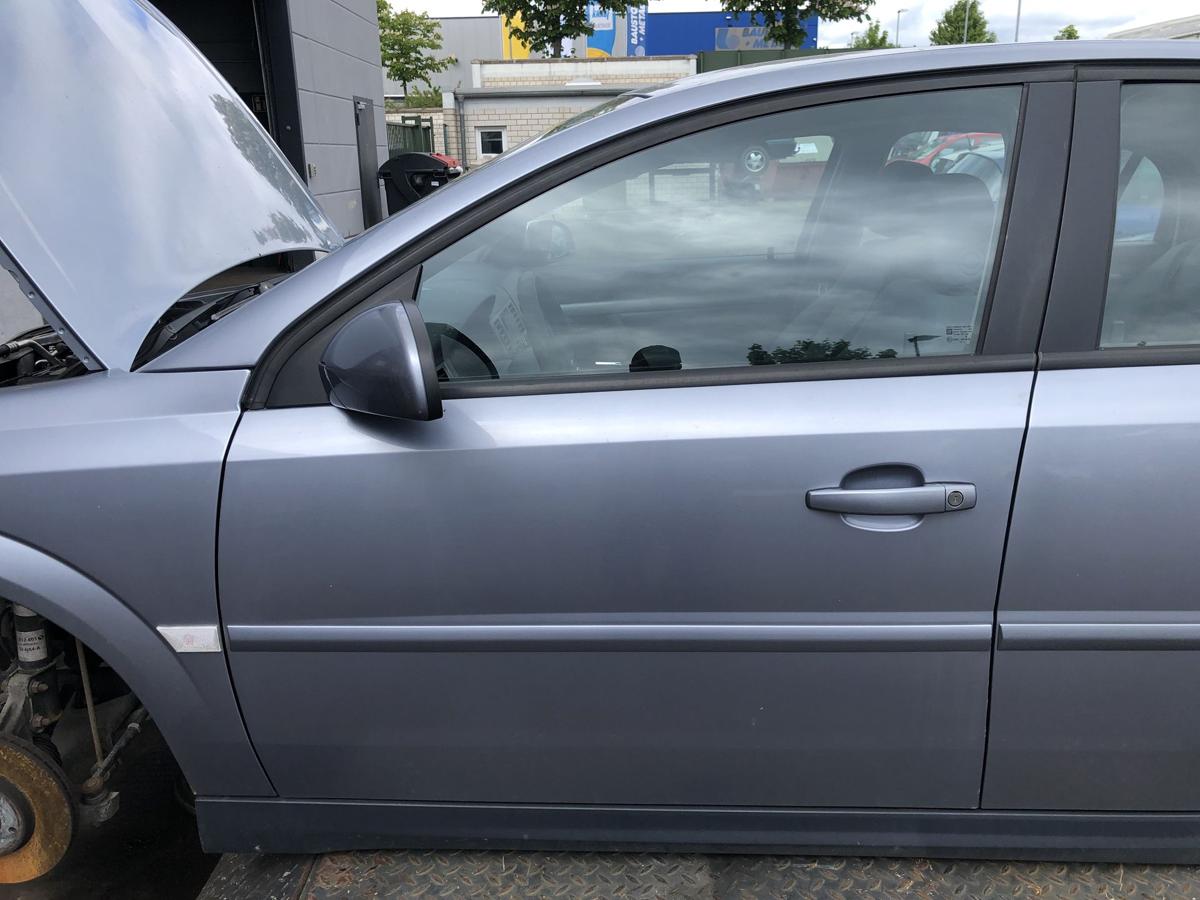 Opel Vectra C original Tür vorn links Fahrer Z163 Lichtsilber Bj 2004