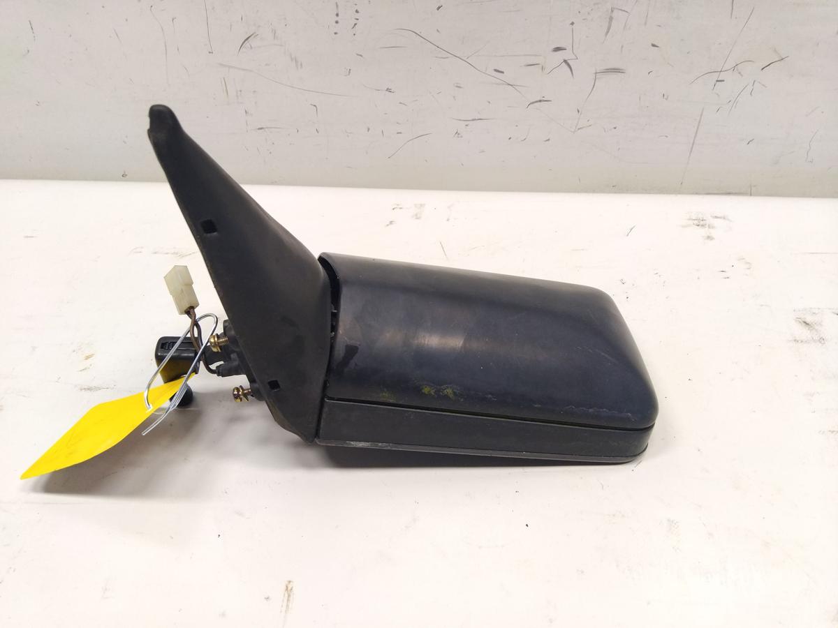 Mercedes Benz 190 W201 orig Au&szlig;enspiegel links schwarz unlackiert manuell BJ1991