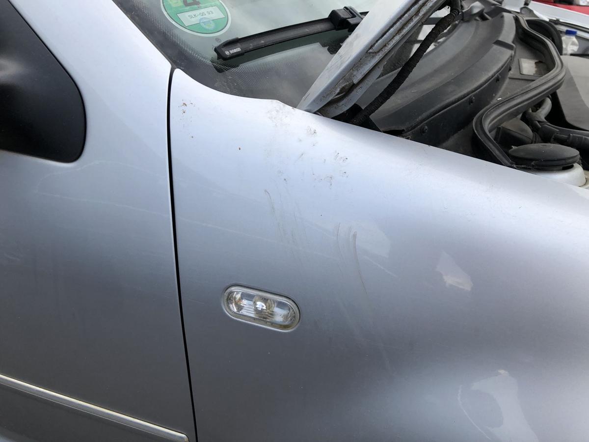 VW Bora 1J Kotfl&uuml;gel vorn rechts Beifahrerseite Seitenwand LA7W Reflexsilber