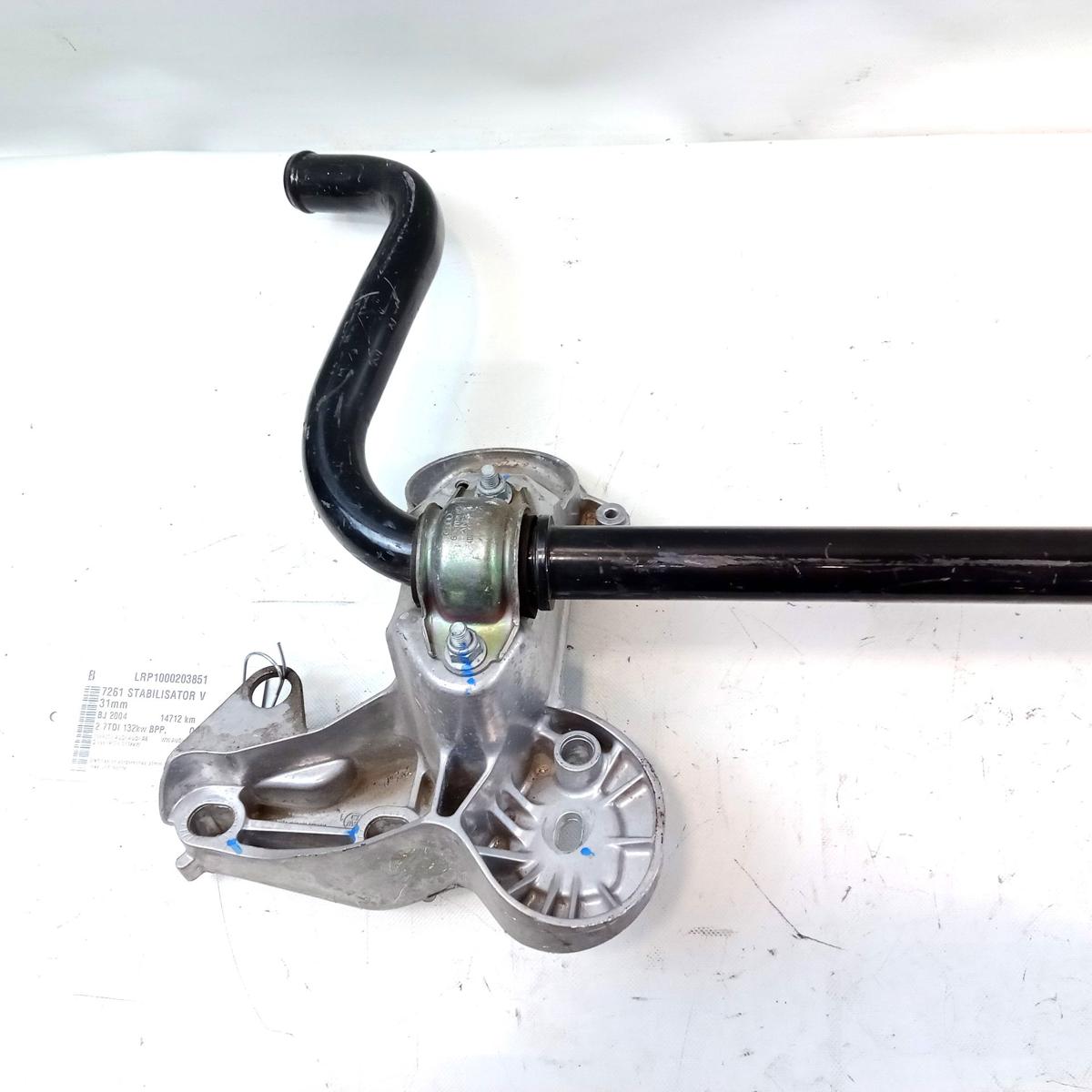 Audi A6 4F C6 original Stabilisator Vorderachse 31mm mit Konsolen Bj.2004