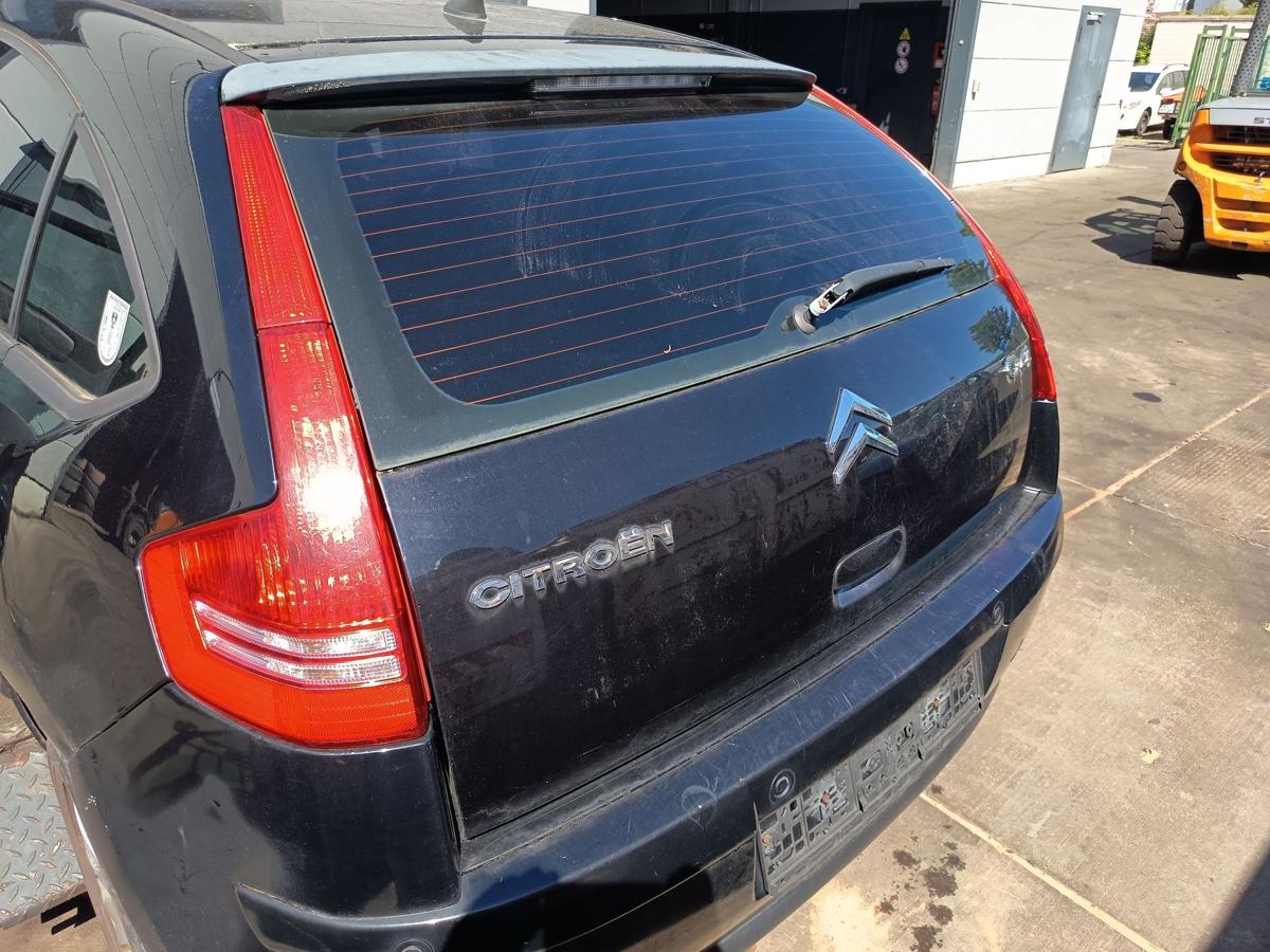 Citroen C4 5t&uuml;rig original Heckklappe mit Scheibe KTV Perla Nera Bj 2009