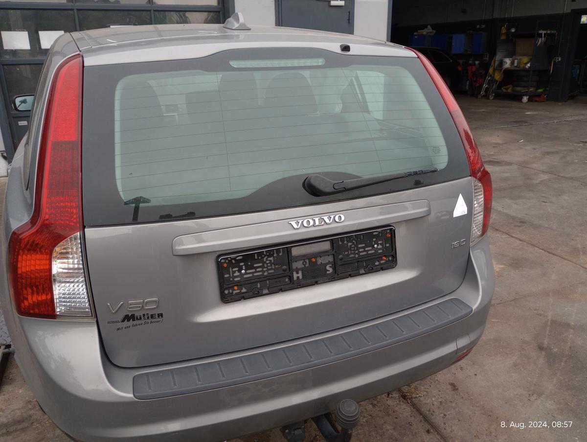 Volvo V50 orig Heckklappe mit Scheibe Flint Grau Met Facelift ab Bj 2007