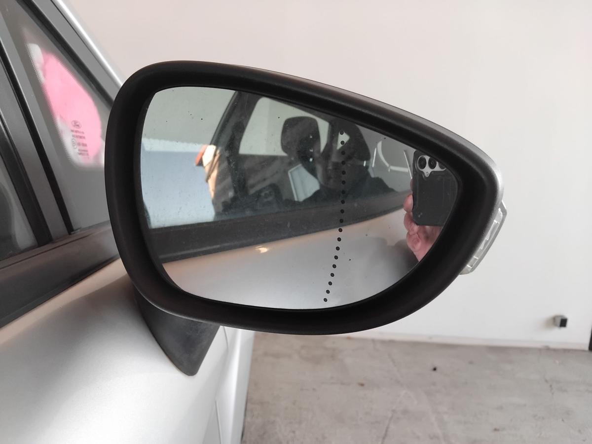 Ford Fiesta JA8 original Au&szlig;enspiegel rechts elektrisch&beheizt Polarsilber BJ09