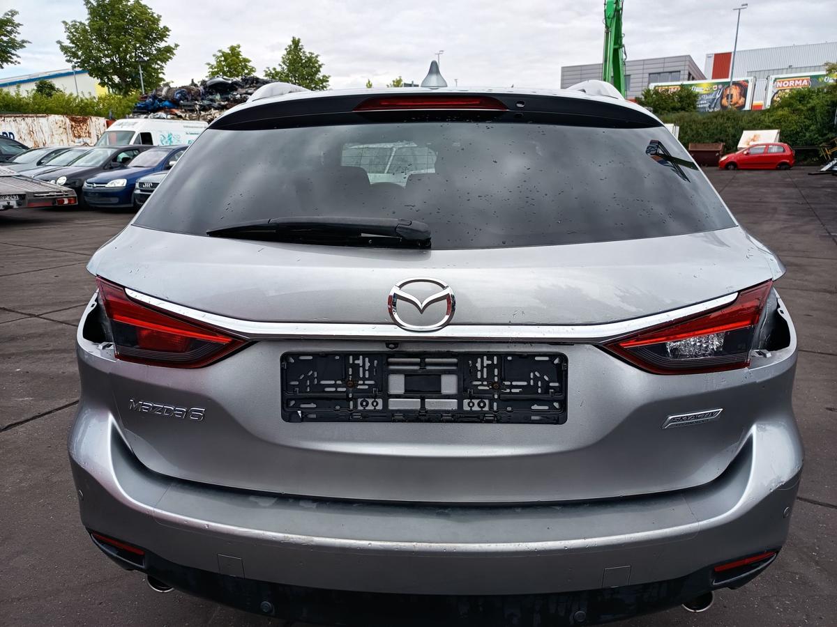 Mazda 6 Kombi GJ orig Heckklappe mit Scheibe Kofferraum 38P Silber met Bj 2015