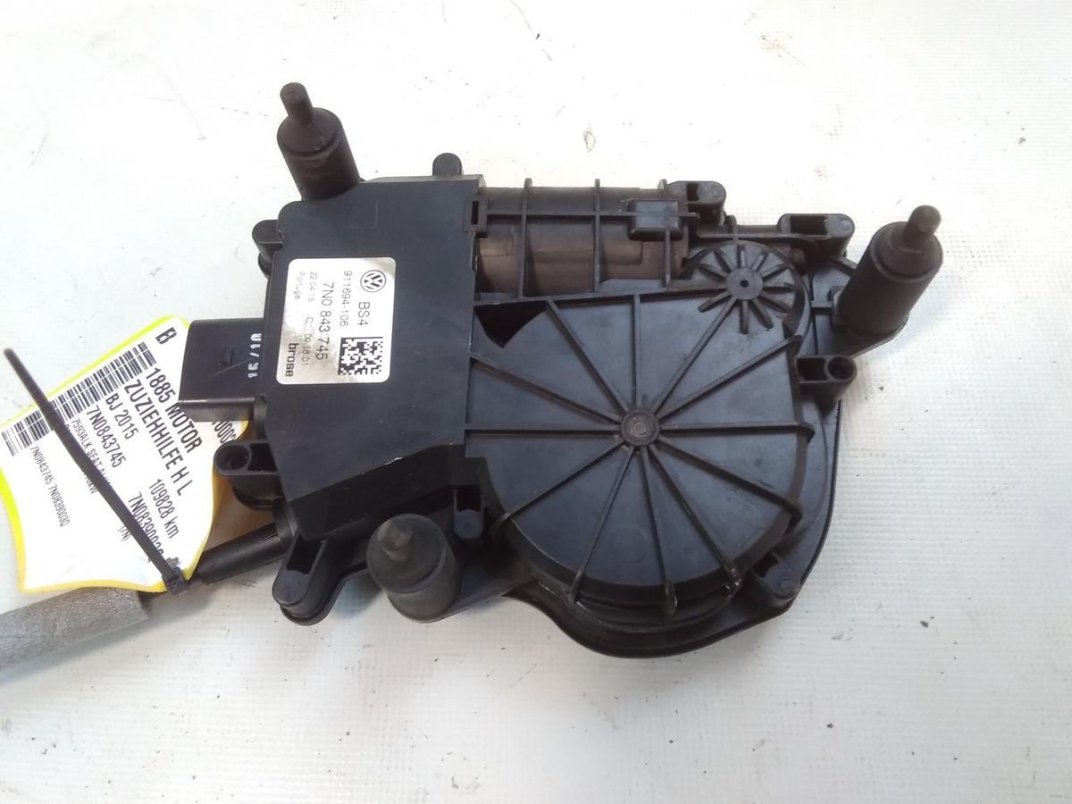 Seat Alhambra 7N original Stellmotor f&uuml;r Zuziehhilfe Schiebet&uuml;r links Bj.2015