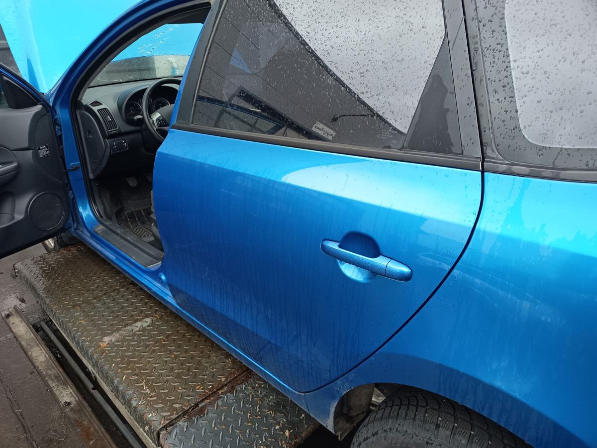 Hyundai i30cw FD original T&uuml;r hinten links Fond BV Vivid blue Bj 2010