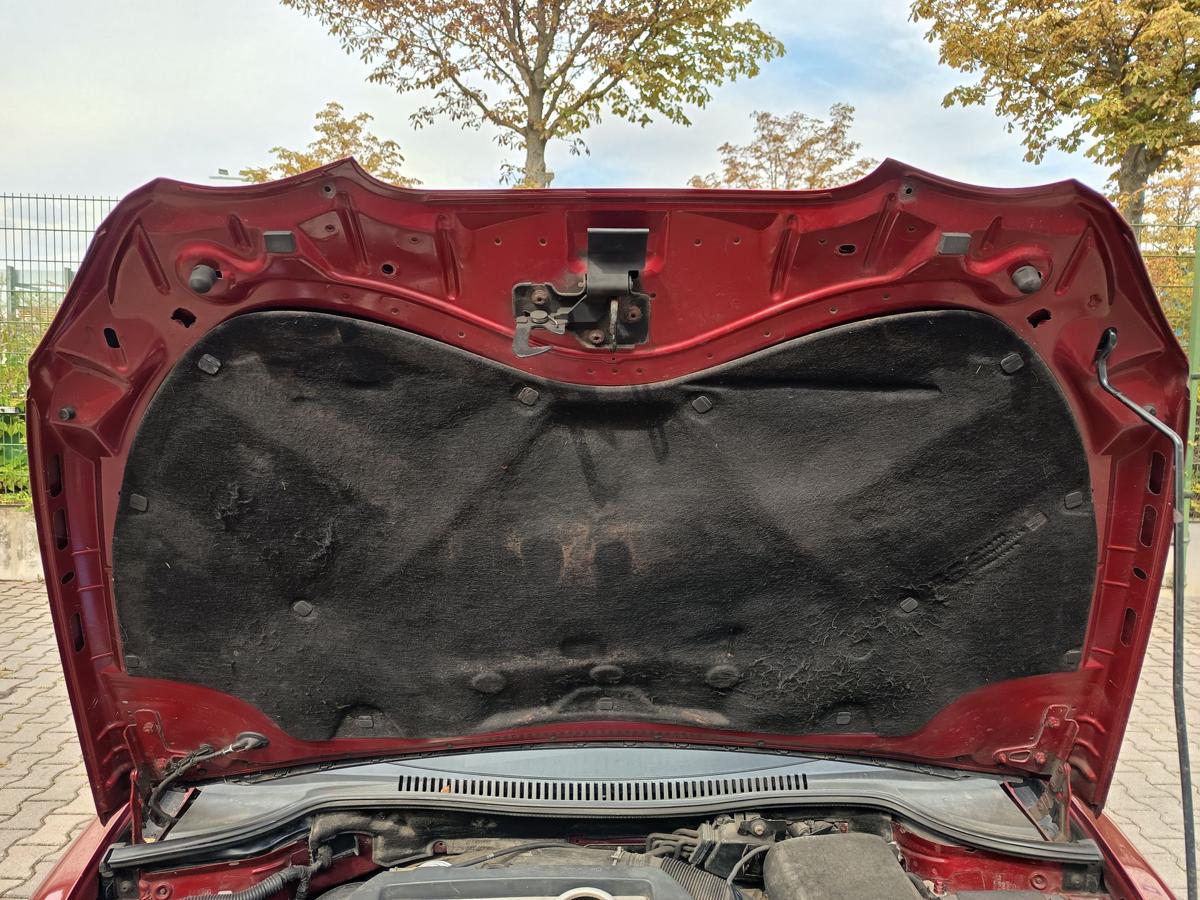 Seat Leon 1P original Motorhaube Frontdeckel LS3X Rojo Rubi Perlado Met. ab 2005