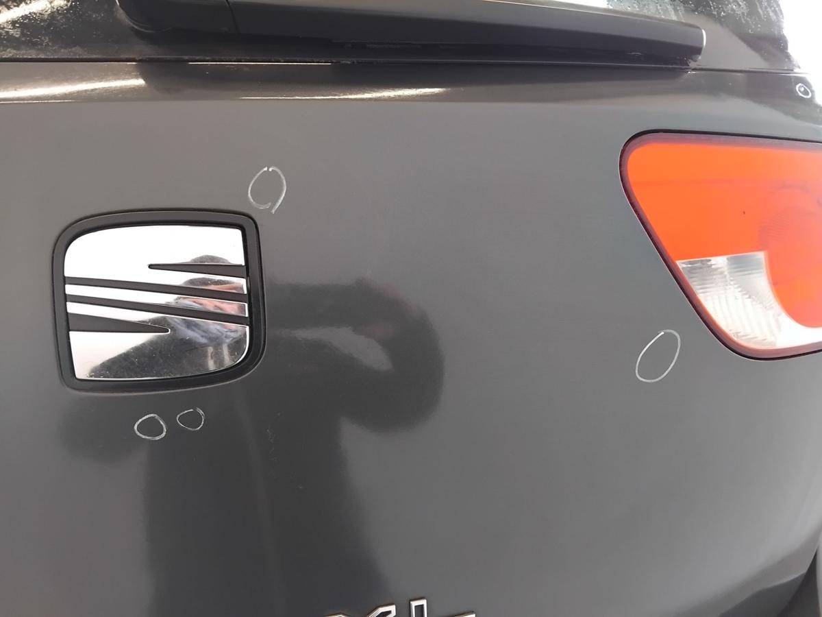 Seat Altea XL 5P Heckklappe LW7Z graphit track mit Heckscheibe BJ2008