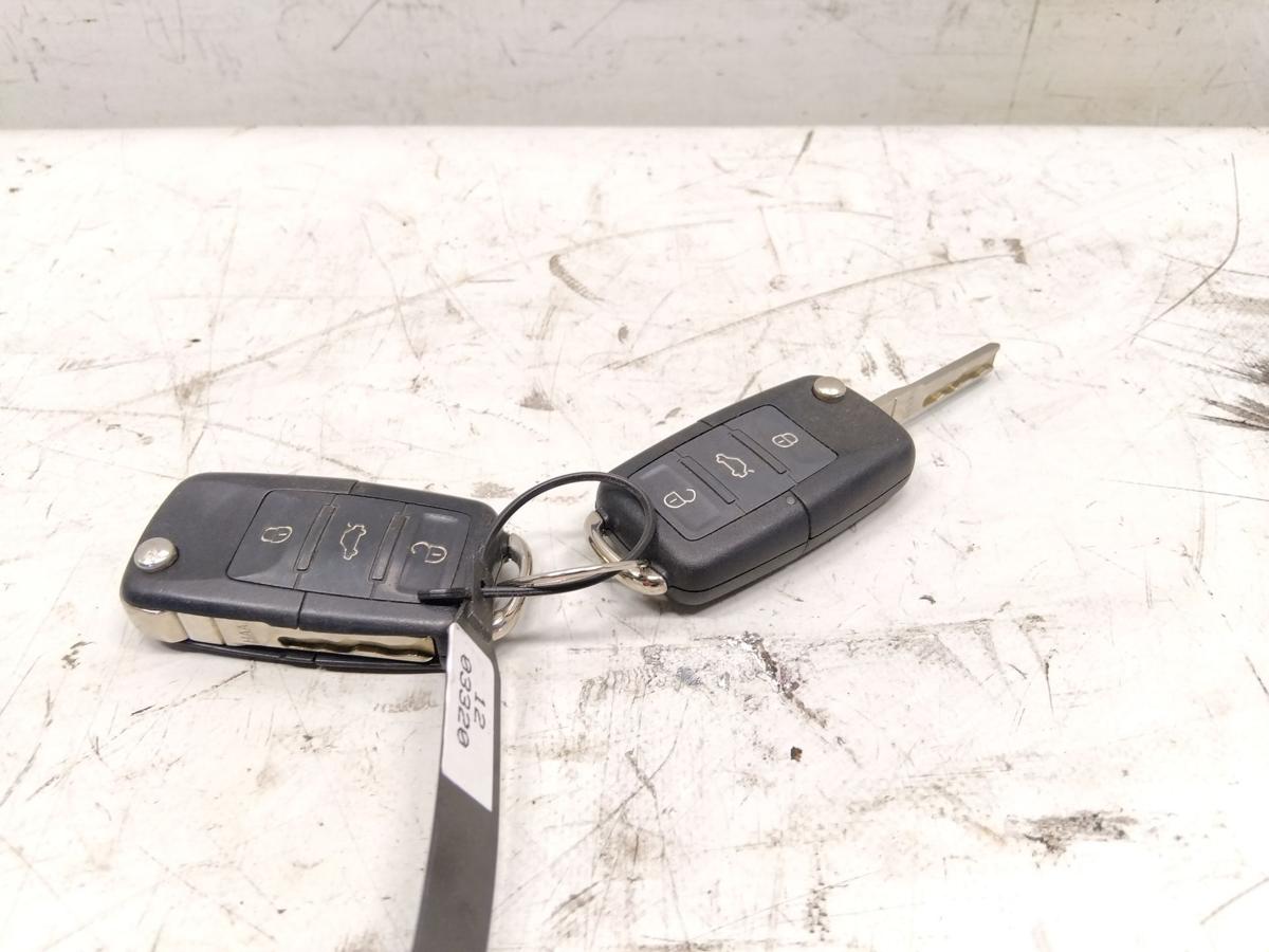 VW Golf 6 1K original Z&uuml;ndschloss 1K0905851B mit 2x Schl&uuml;ssel BJ2009