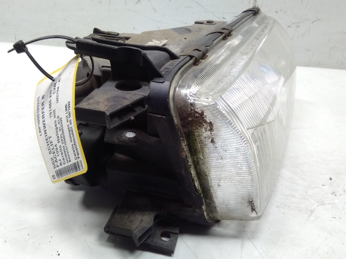 Opel Vectra A orig.Scheinwerfer rechts Halogen mit LWR Facelift Carello BJ1994
