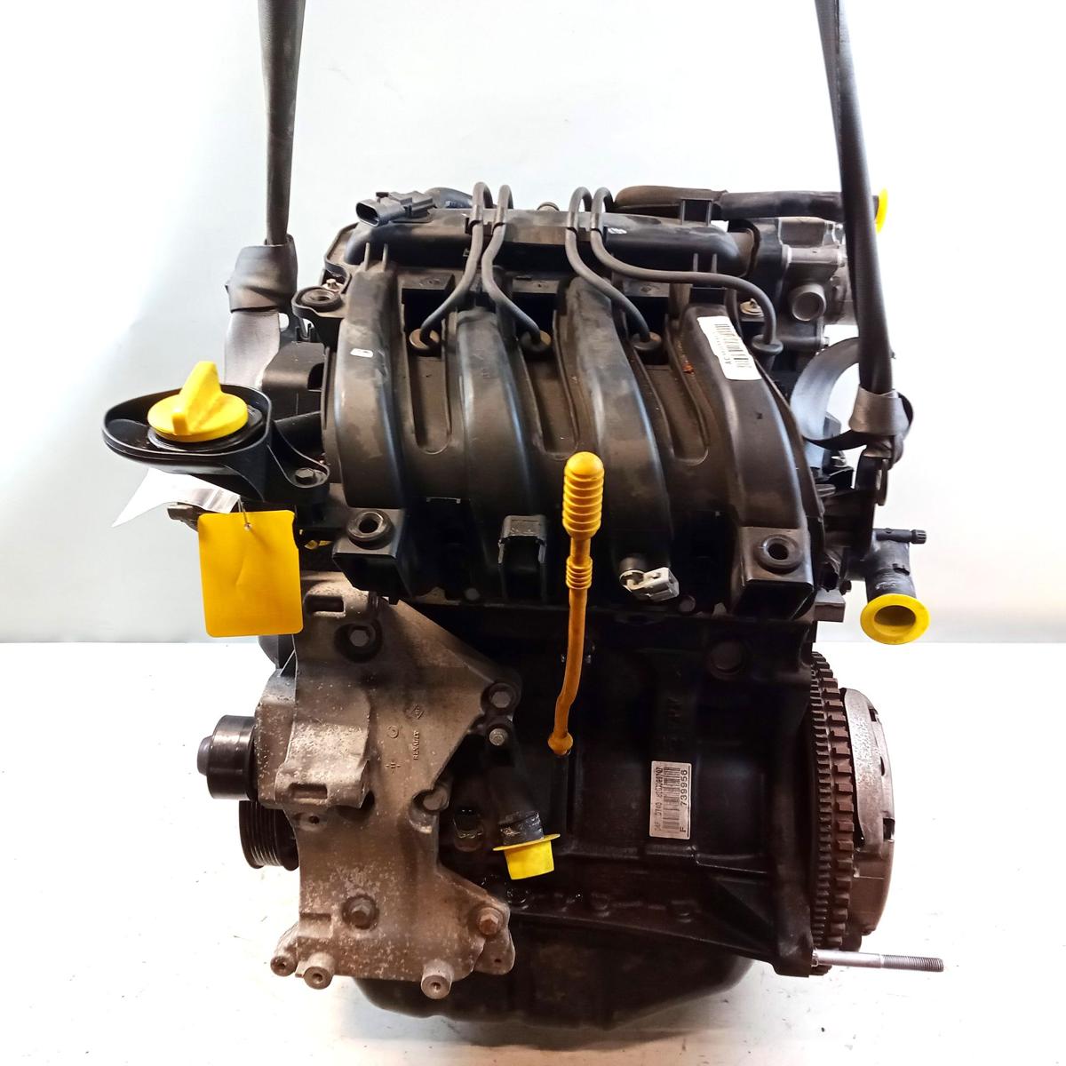 Motor D4FD740 D4F740 1.2 55kw Laufleistung 90650km Renault Clio 3 Bj.2011